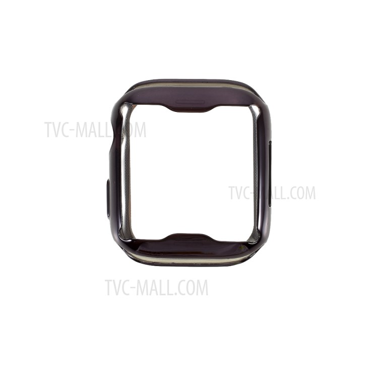 All-round Protective Electroplating TPU Watch Cover for Apple Watch Series 3/2/1 38mm - Black-4