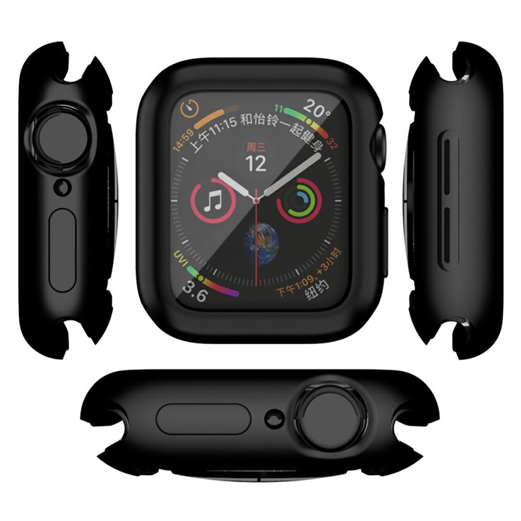 Macaron Color TPU Watch Cover for Apple Watch SE/Series 6/5/4 40mm - Black-10