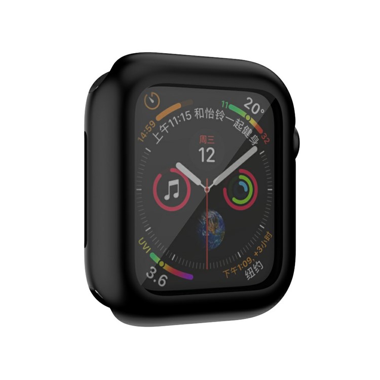 Macaron Color TPU Watch Cover for Apple Watch SE/Series 6/5/4 40mm - Black-6