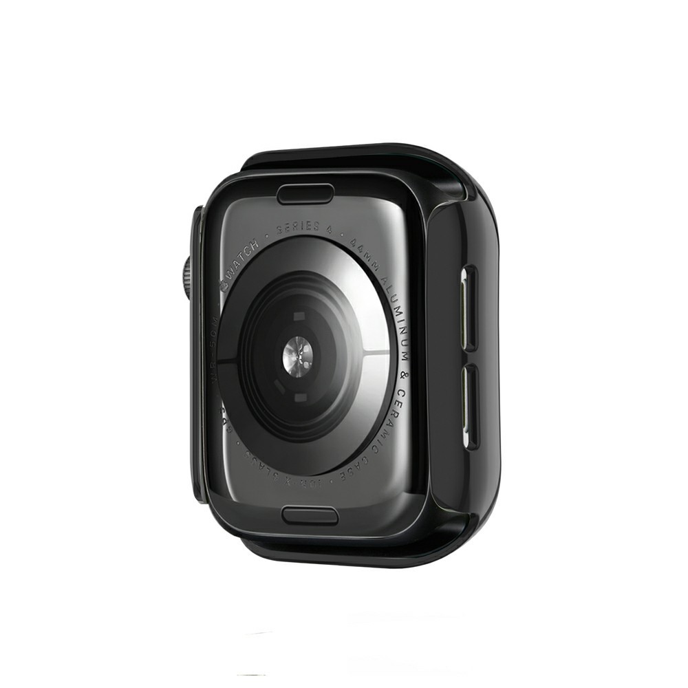 Rhinestone Decor Tempered Glass+PC All-round Protective Watch Cover for Apple Watch Series 3/2/1 42mm - Black-5