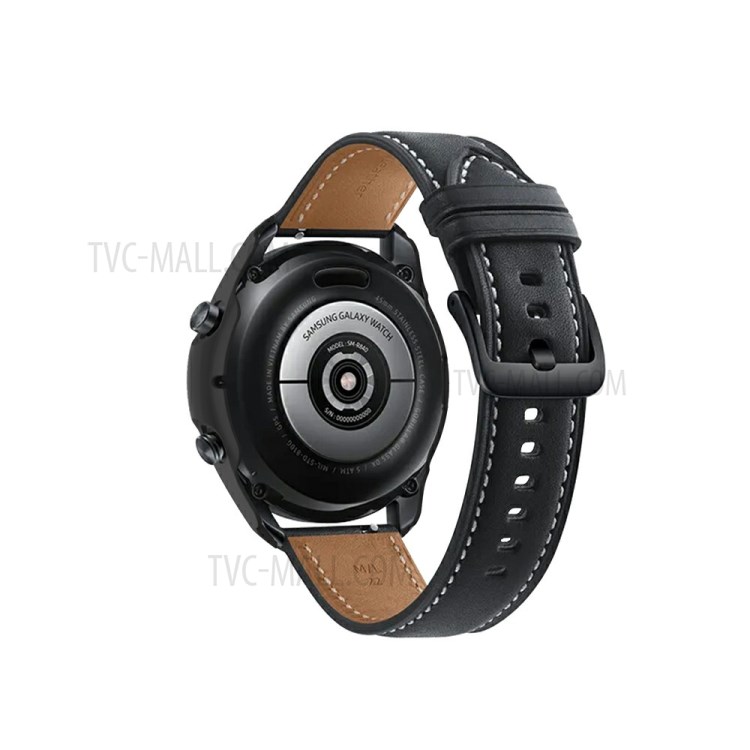 Rubberized Hard PC Protective Cover for Samsung Galaxy Watch3 41mm - Black-5