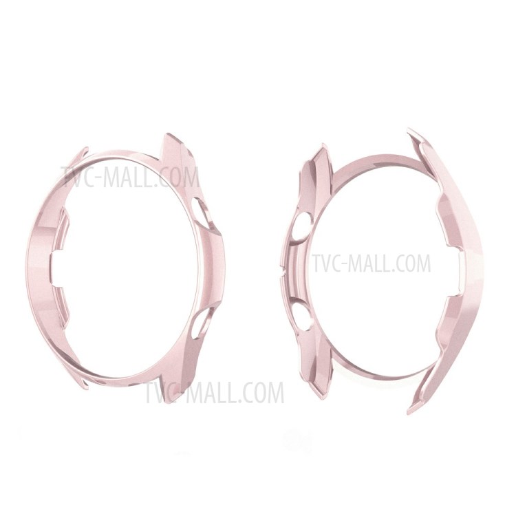 Rubberized Hard PC Protective Cover for Samsung Galaxy Watch3 41mm - Rose Gold-3