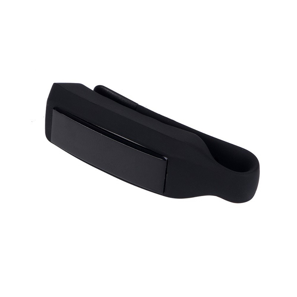 Steel Hanging Buckle Silicone Bumper Shell for Fitbit Alta/Alta HR/ACE Watch Cover - Black-4