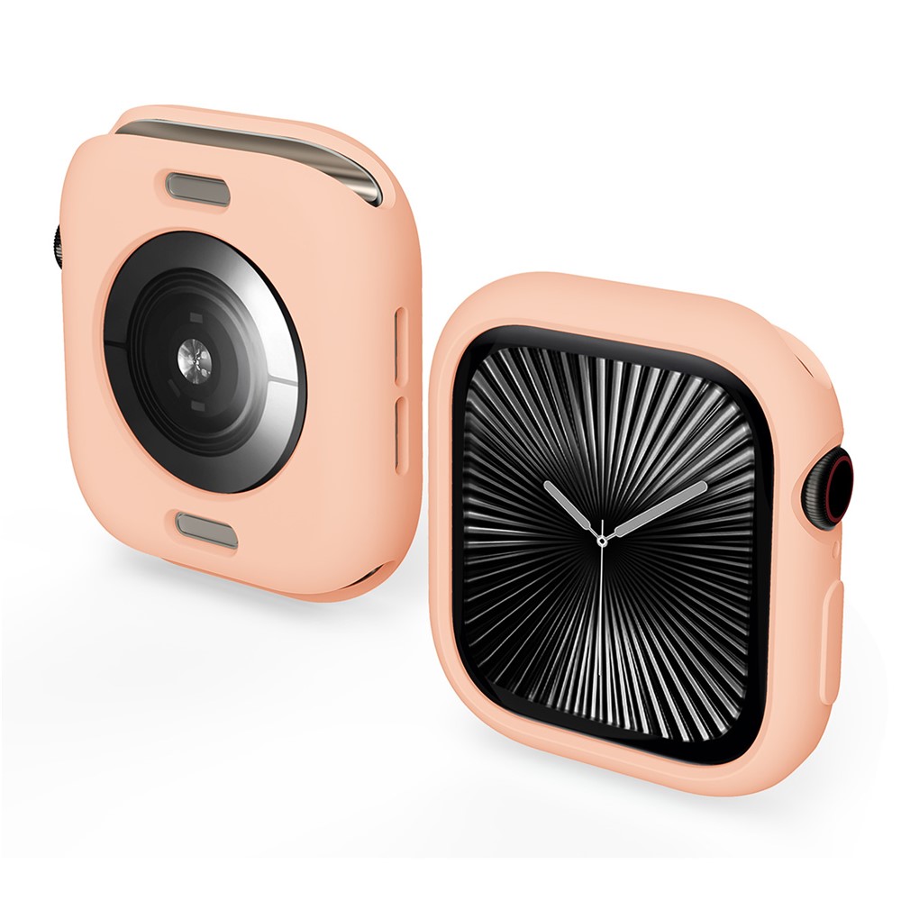 ENKAY HAT PRINCE For Apple Watch Series 11 / 10 42mm   Candy Color TPU Watch Case Shockproof Cover - Pink