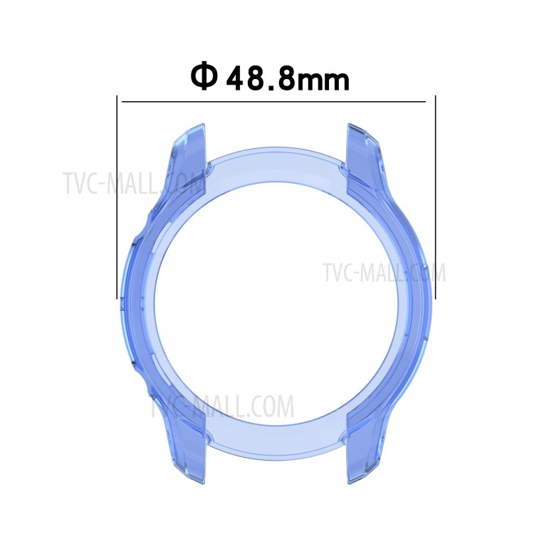 Half Coverage TPU Smart Watch Protective Cover for TicWatch Pro 3 - Blue-7