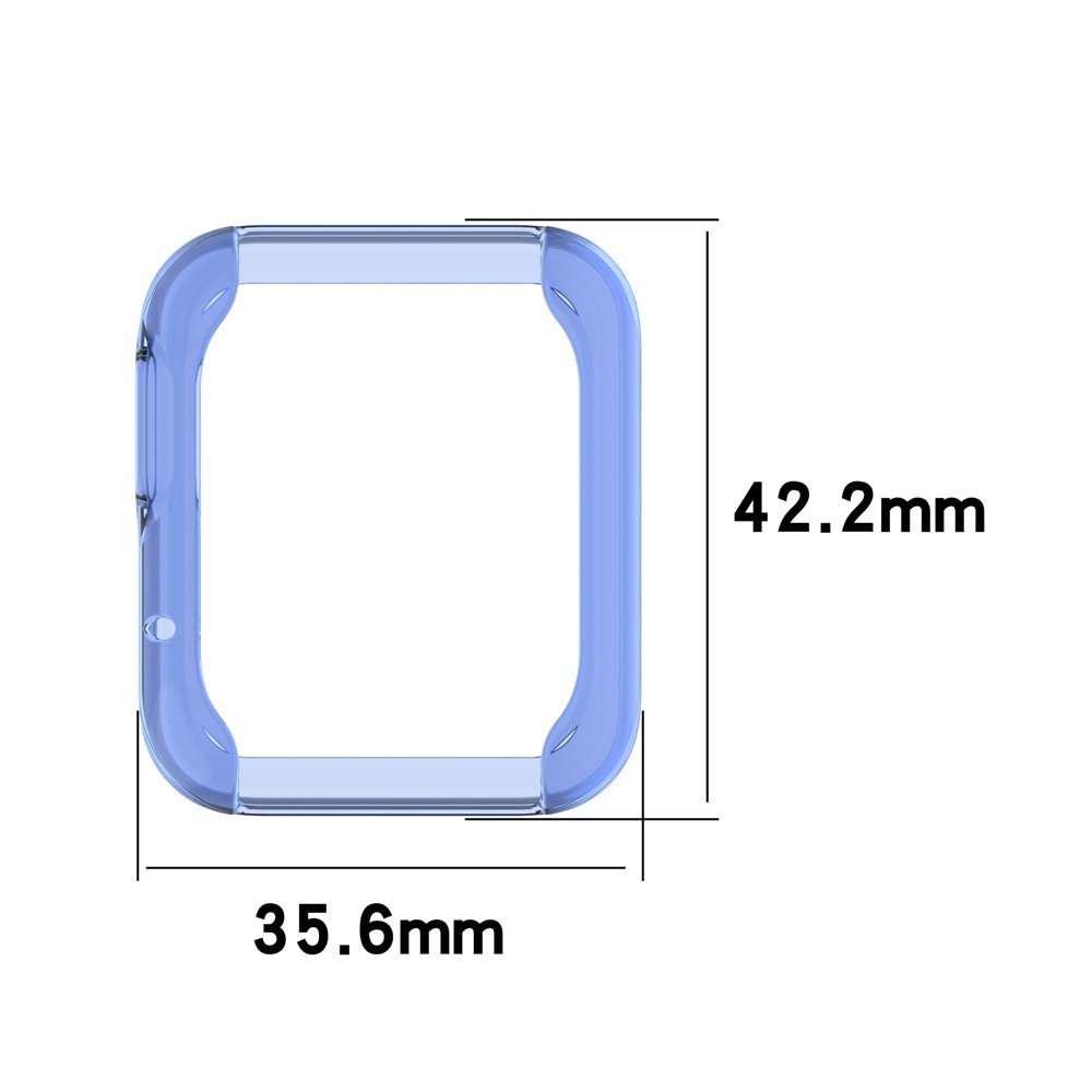 TPU Smart Watch Protective Half Coverage Cover for Xiaomi Mi Watch Lite/Redmi Watch - Blue-6