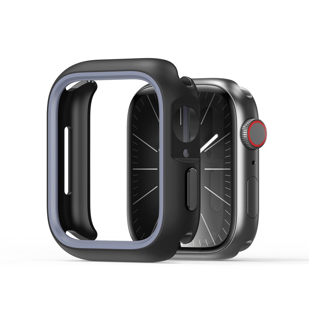 DUX DUCIS For Apple Watch Series 11 / 10 42mm Case  Bamo Series Watch Cover Shockproof Smartwatch Protector - Black Grey