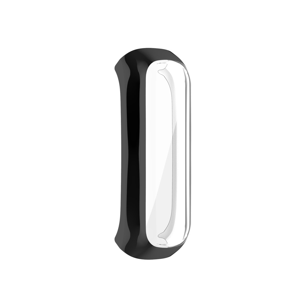 Full Coverage PC Smart Watch Cover with Screen Protector for Samsung Galaxy Fit2 SM-R220 - Black-1