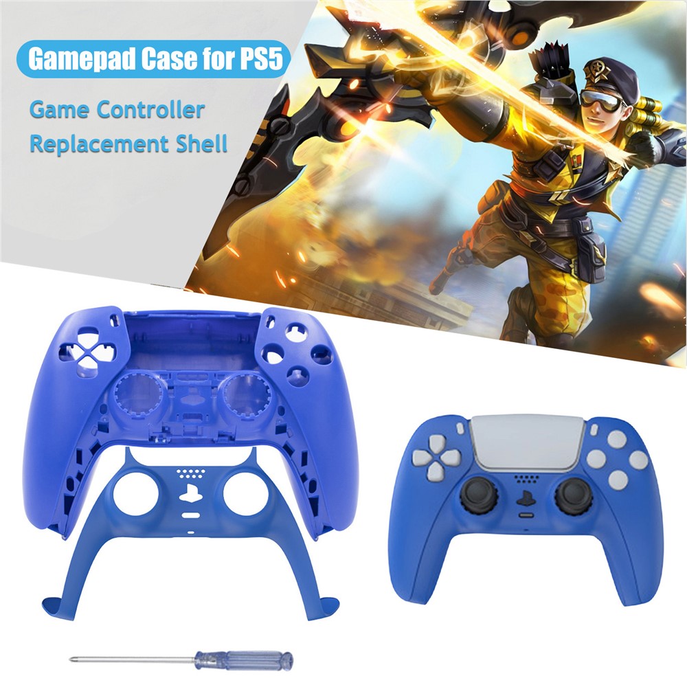 Protection Case Cover Replacement for SONY Playstation 5 Controller PS5 Gamepad - Black-11