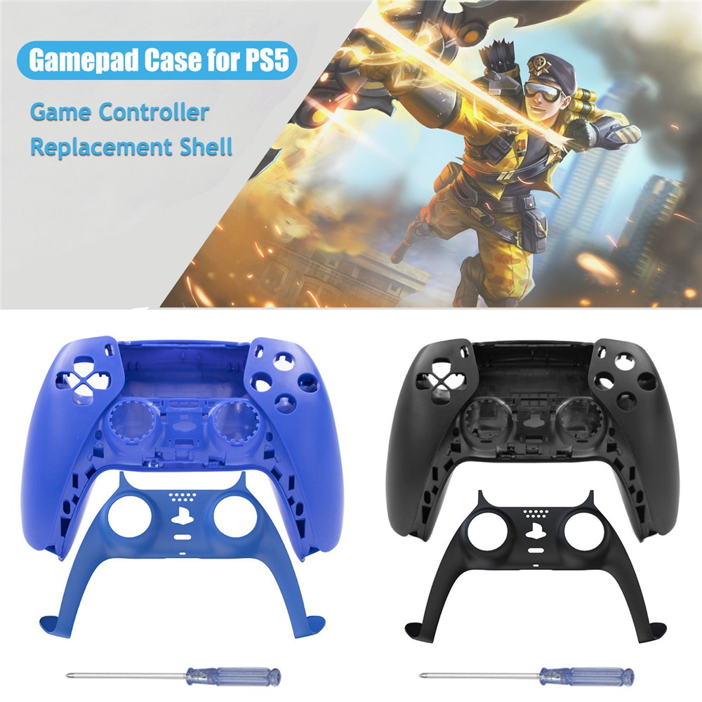 Protection Case Cover Replacement for SONY Playstation 5 Controller PS5 Gamepad - Black-13