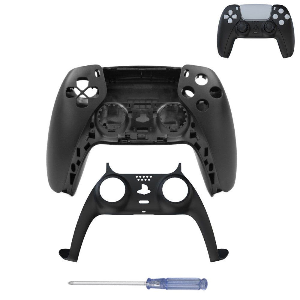 Protection Case Cover Replacement for SONY Playstation 5 Controller PS5 Gamepad - Black-2