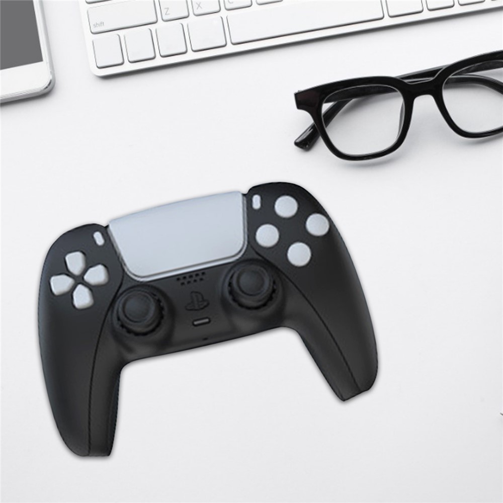 Protection Case Cover Replacement for SONY Playstation 5 Controller PS5 Gamepad - Black-4