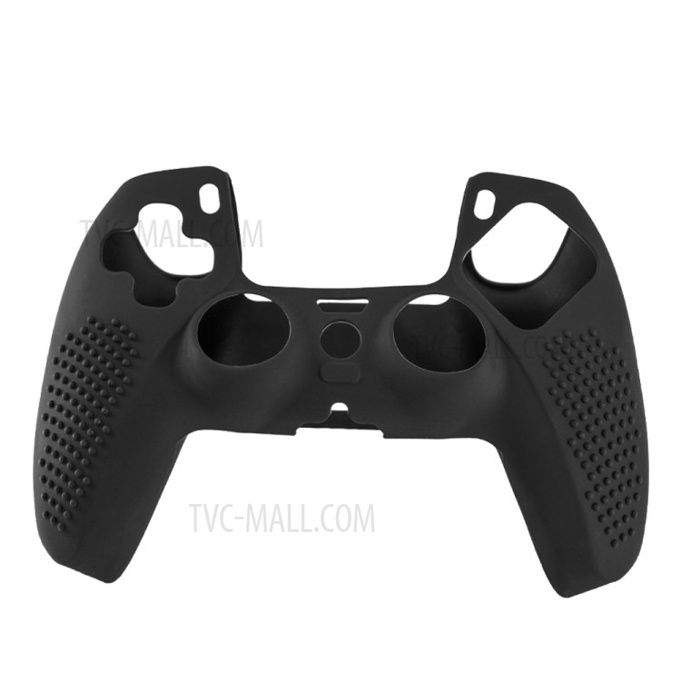 JYS-P5109 Soft Silicone Gamepad Protective Cover Anti-Slip Sleeve Case for PS5 Game Controller - Black-1