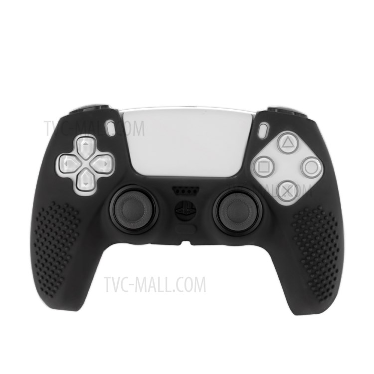 JYS-P5109 Soft Silicone Gamepad Protective Cover Anti-Slip Sleeve Case for PS5 Game Controller - Black-2