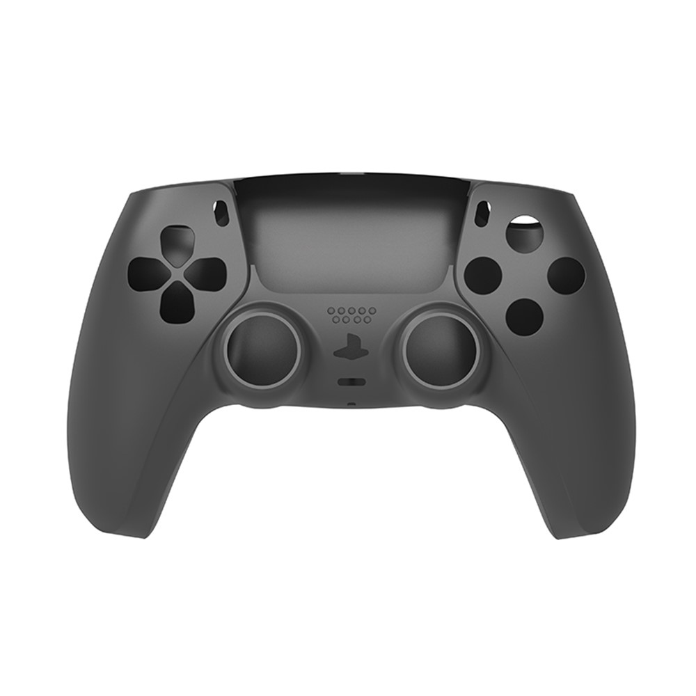 JYS P5131 Replacement Shell Housing Case Cover Faceplate Decoration Strip for PS5 Gamepad Controller - Black-5