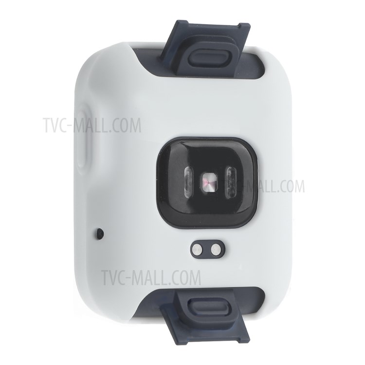Shockproof Silicone Smart Watch Protective Case Cover Frame for Xiaomi Redmi Watch - White-6