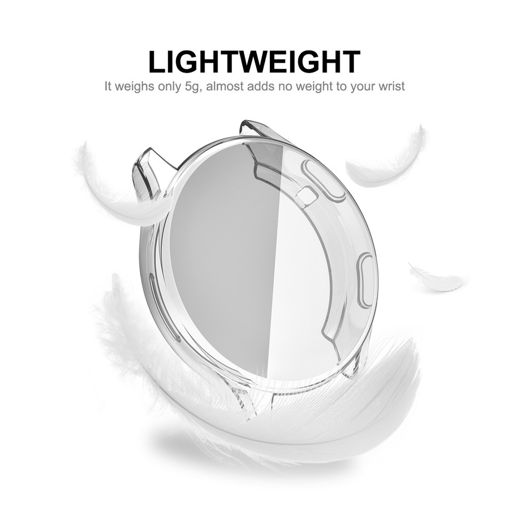 HAT PRINCE Transparent Shockproof All-Round TPU Watch Cover Case Frame for OnePlus Watch-5