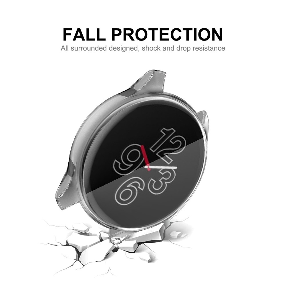 HAT PRINCE Transparent Shockproof All-Round TPU Watch Cover Case Frame for OnePlus Watch-8