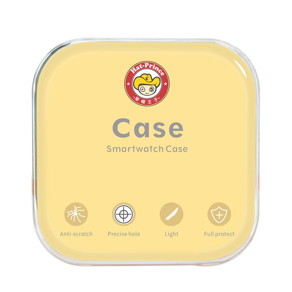 HAT PRINCE Transparent Shockproof All-Round TPU Watch Cover Case Frame for OnePlus Watch-9