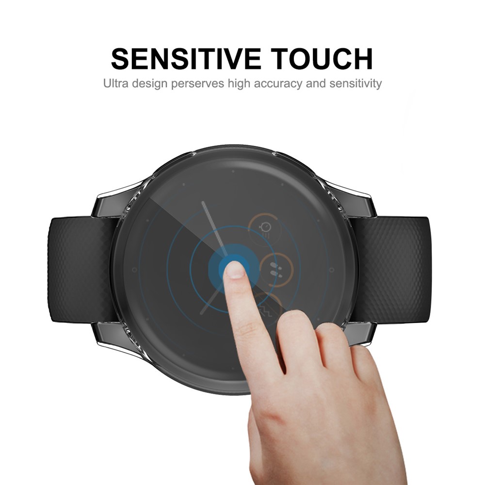 HAT PRINCE Transparent TPU All-wrapped Smart Watch Cover Case Protector for Garmin Venu 2S 40mm / Vivoactive 4S 40mm-7