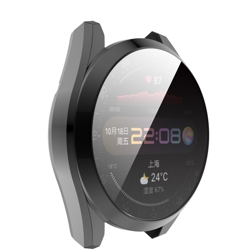 Protetor À Prova De Enquete À Prova De Choque Do Tpu Do TPU Para Huawei Watch 3 Pro 48mm - Preto-4