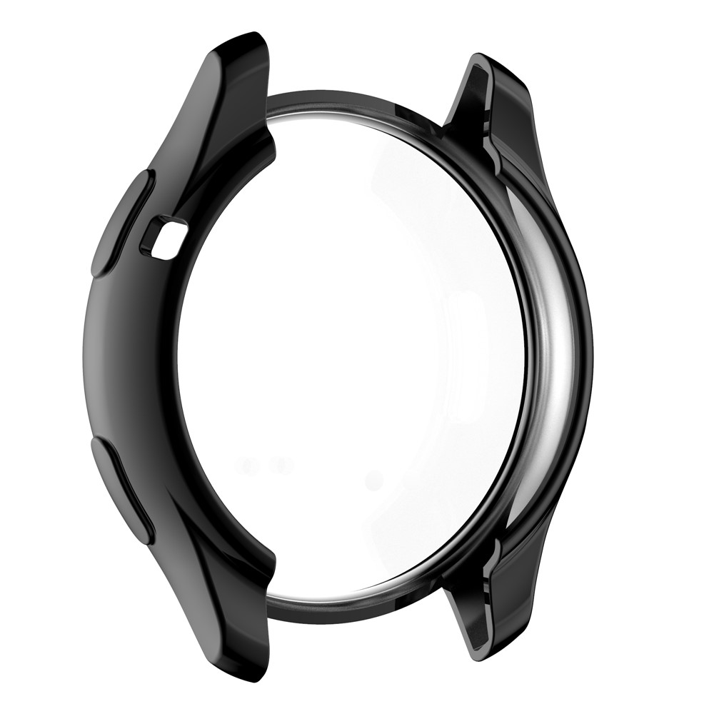 Electroplate Full Coverage TPU Watch Protective Frame Case for OnePlus Watch - Black-4