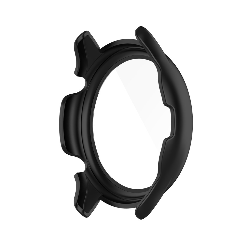 PC Frame + Tempered Glass Watch Protector Cover for Amazfit GTR 2 eSIM - Black-6