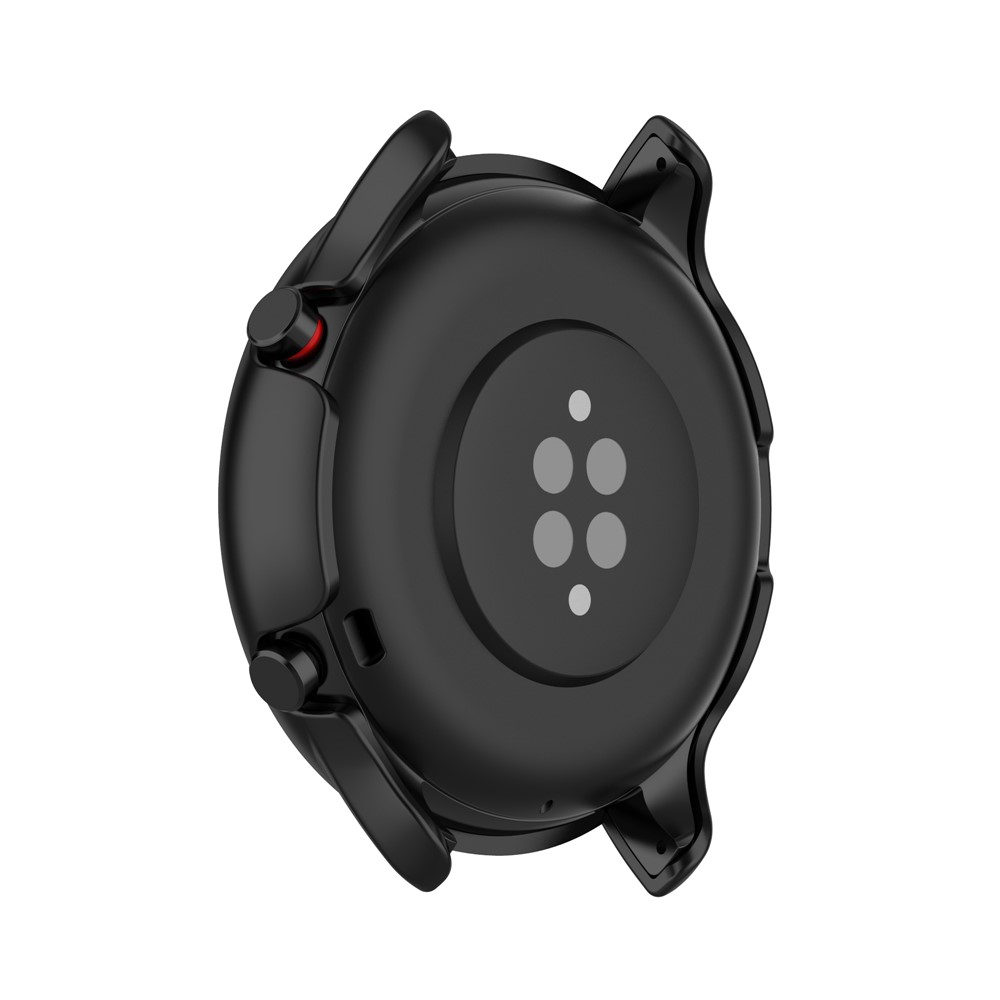 PC Frame + Tempered Glass Watch Protector Cover for Amazfit GTR 2 eSIM - Black-7