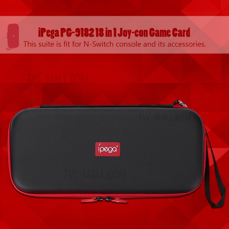 IPEGA PG-9182 18 in 1 Game Card Box Earphone Game Console Grip Storage Bag Accessories Set for Nintendo Switch-3