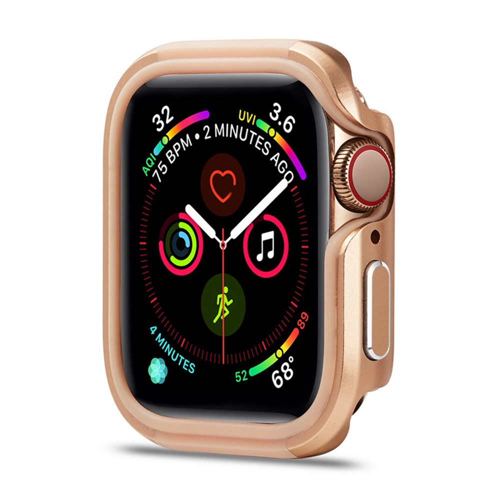 Wholesale Aluminum Alloy + TPU Smart Watch Case Cover for Apple Watch Series  4/5/6/SE 40mm - Rose Gold from China | TVC-Mall.com
