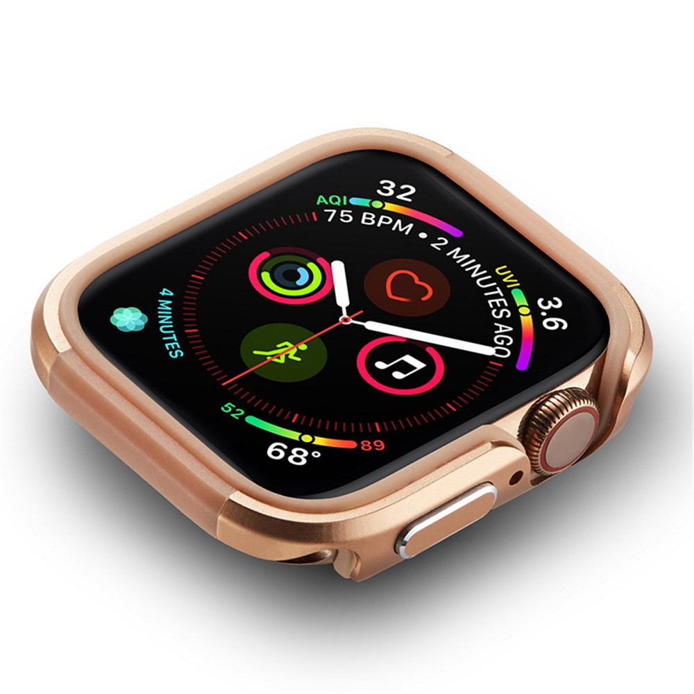 Wholesale Aluminum Alloy + TPU Smart Watch Case Cover for Apple Watch Series  4/5/6/SE 40mm - Rose Gold from China | TVC-Mall.com