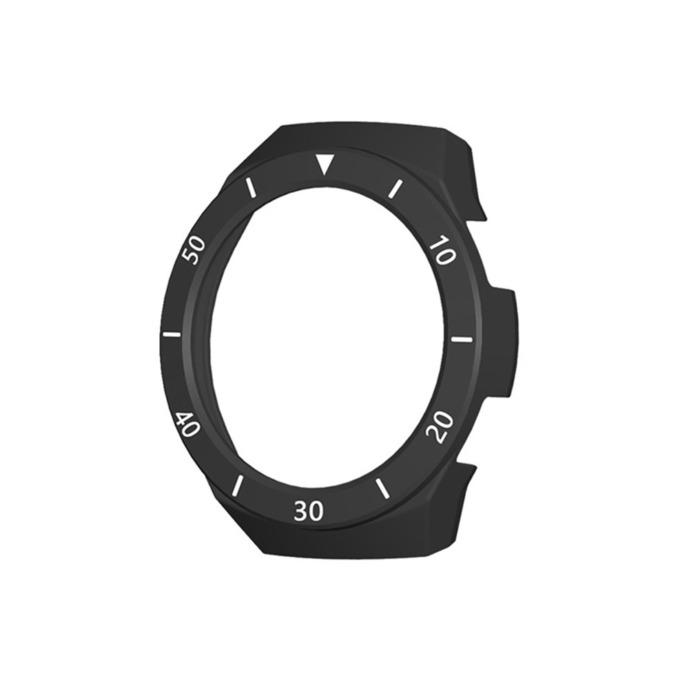 Wholesale Dual Color Smart Watch Frame PC Case Cover Protector with Scale  for Huawei Watch GT2e - Black/White from China | TVC-Mall.com