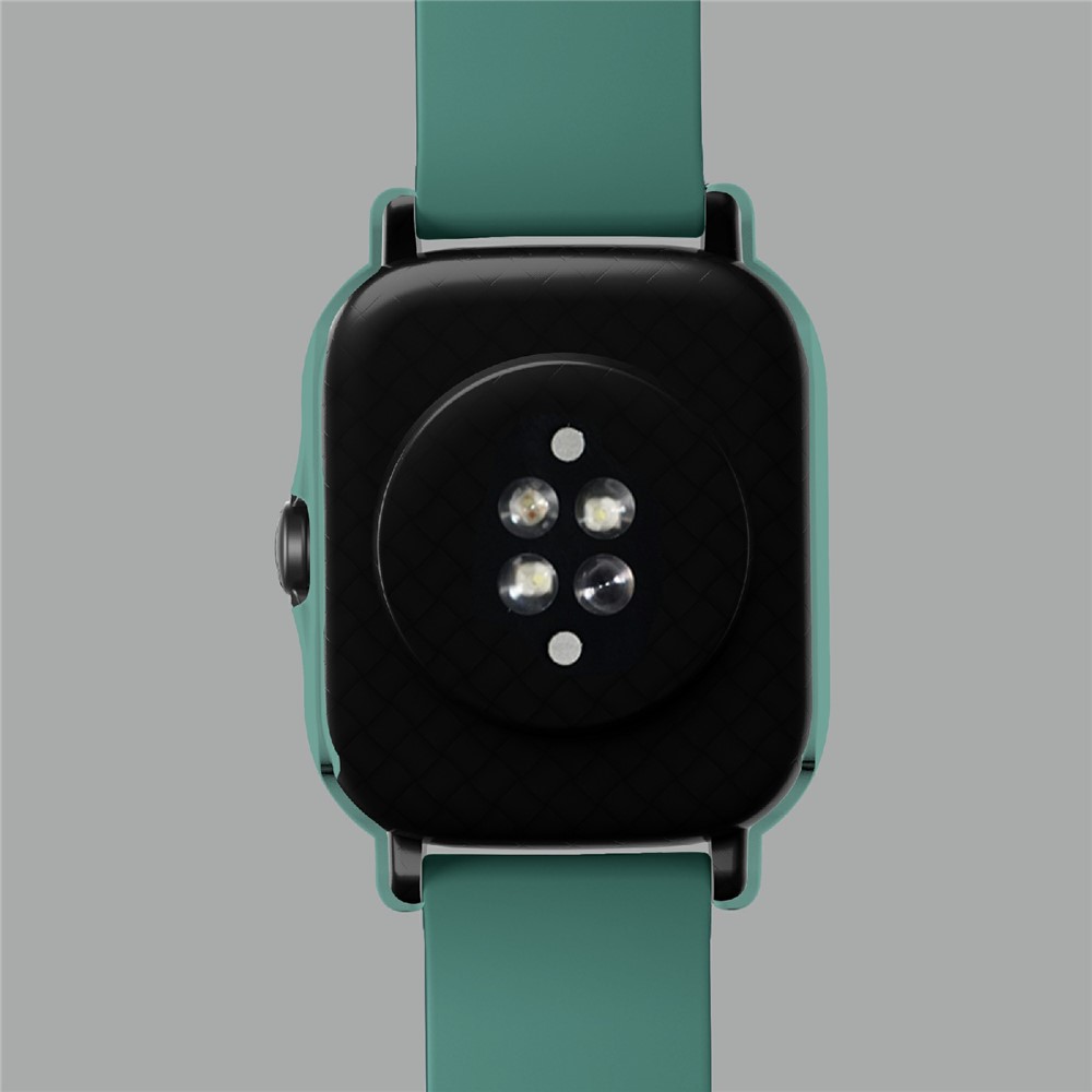 Hard PC All-Around Protective Shell with HD Anti-Scratch Tempered Glass Screen Protector for Huami Amazfit GTS 2 - Green-6