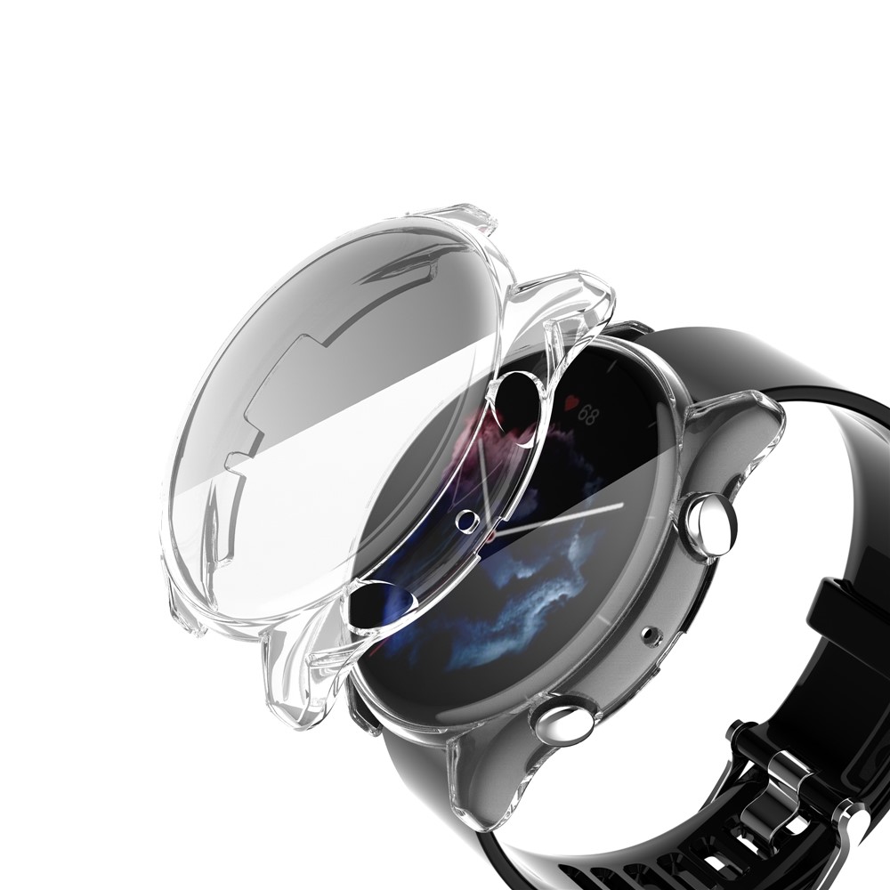 Transparent Soft TPU Ultra-Thin Overall Protective Cover Case for Huami Amazfit GTR3/GTR3 Pro-1