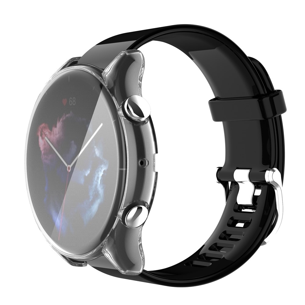 Transparent Soft TPU Ultra-Thin Overall Protective Cover Case for Huami Amazfit GTR3/GTR3 Pro-2