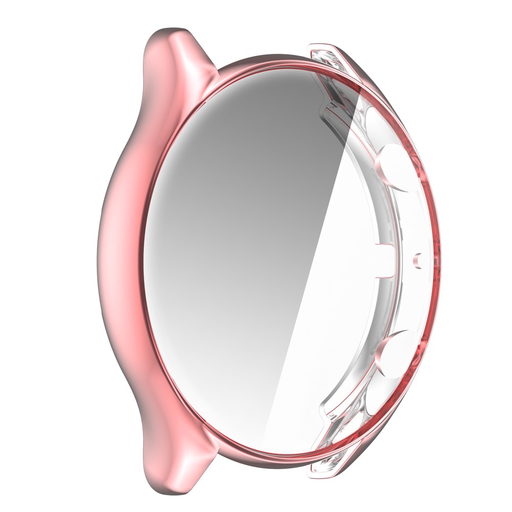 All-Around Soft TPU Electroplating Shockproof Protective Cover for Huami Amazfit GTS3/GTR3 Pro- Pink-4