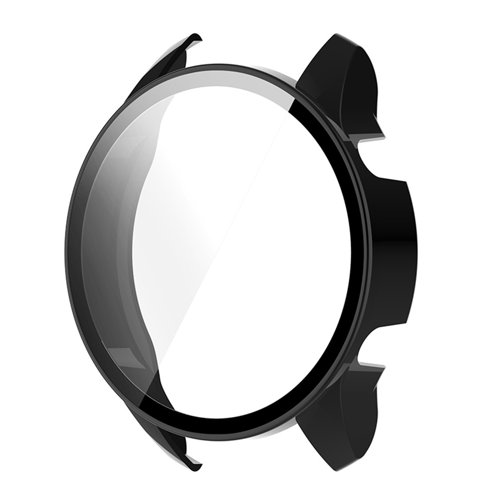 Hard PC Case All-Around Edge Protective Cover with Tempered Glass Screen Protector for Xiaomi Mi Watch Color Sports Edition - Black-4