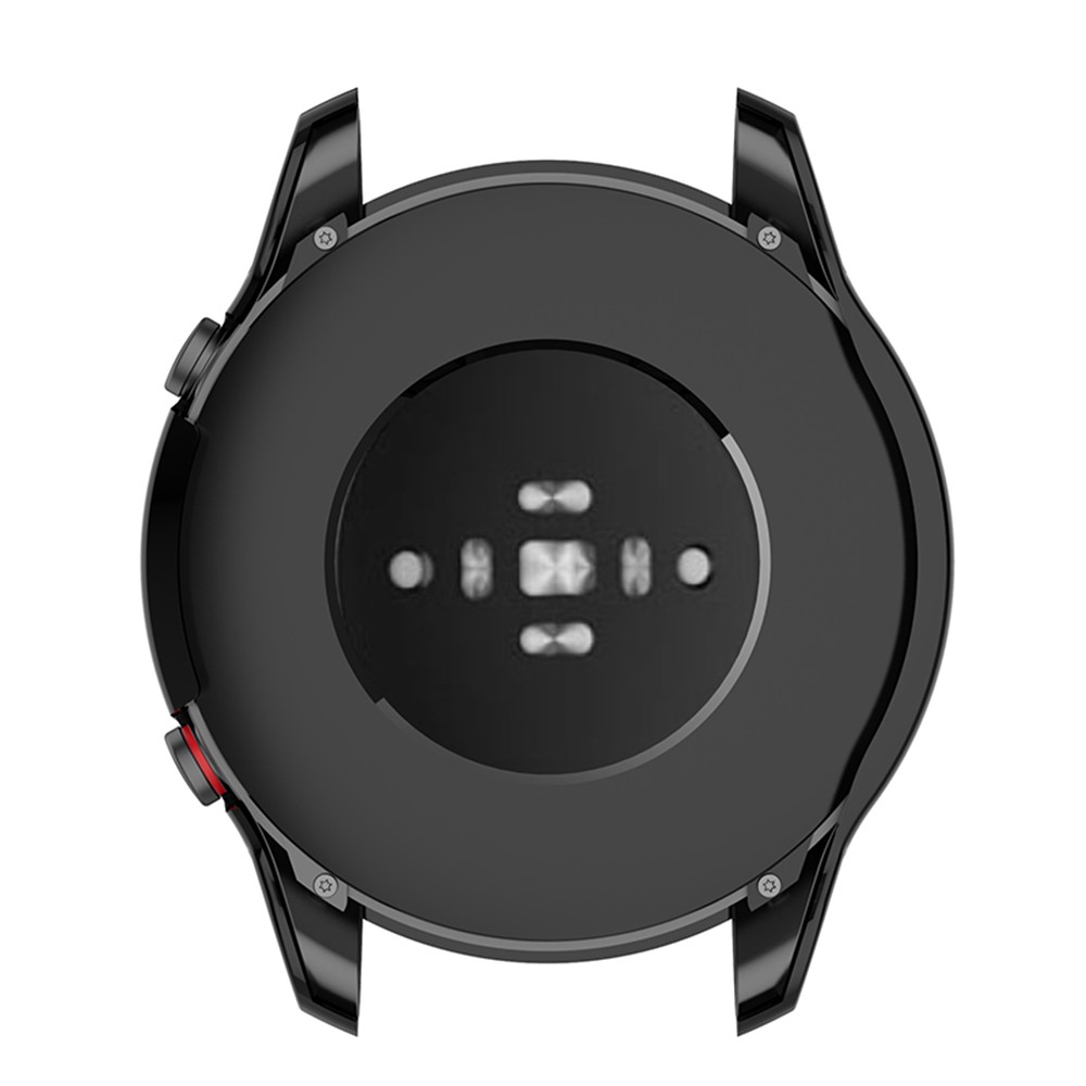 Hard PC Case All-Around Edge Protective Cover with Tempered Glass Screen Protector for Xiaomi Mi Watch Color Sports Edition - Black-7