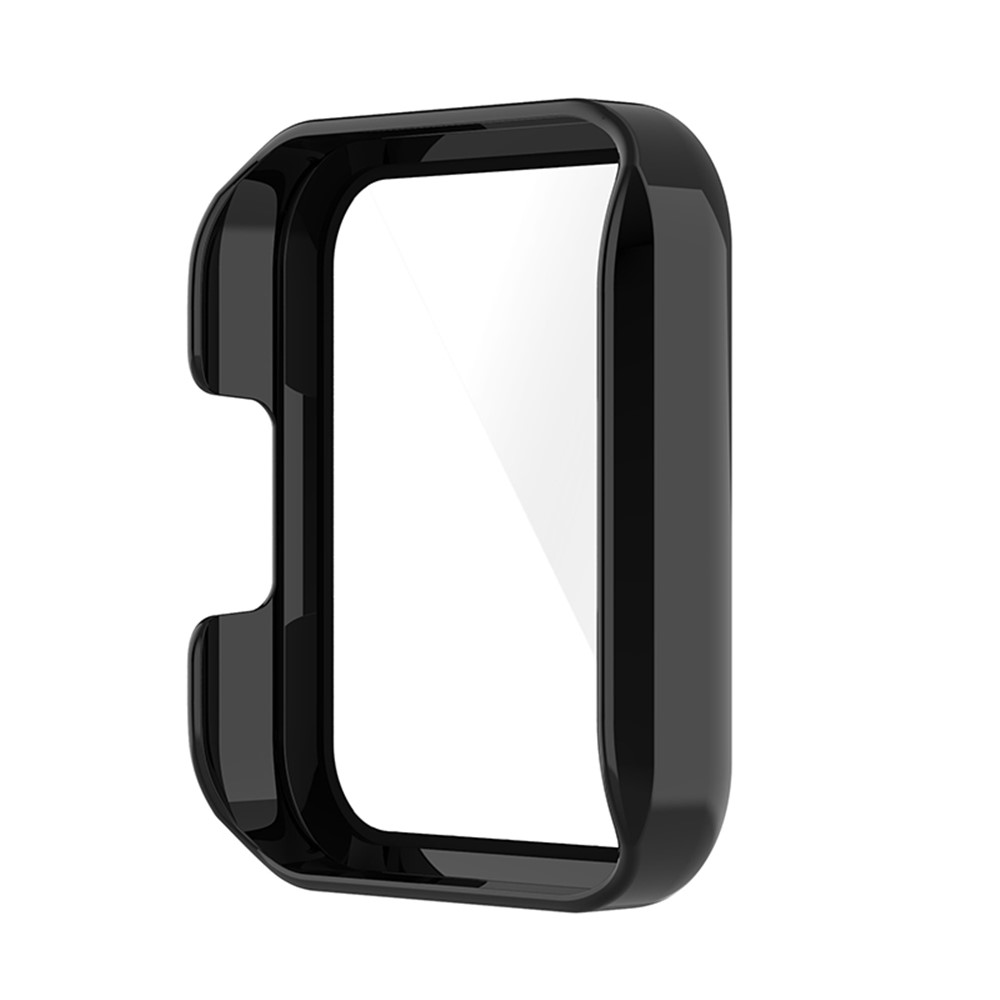 Hard PC HD Clear Full Cover Protective Case with Tempered Glass Screen Protector for Xiaomi Redmi Watch 2 / Watch 2 Lite - Black-3