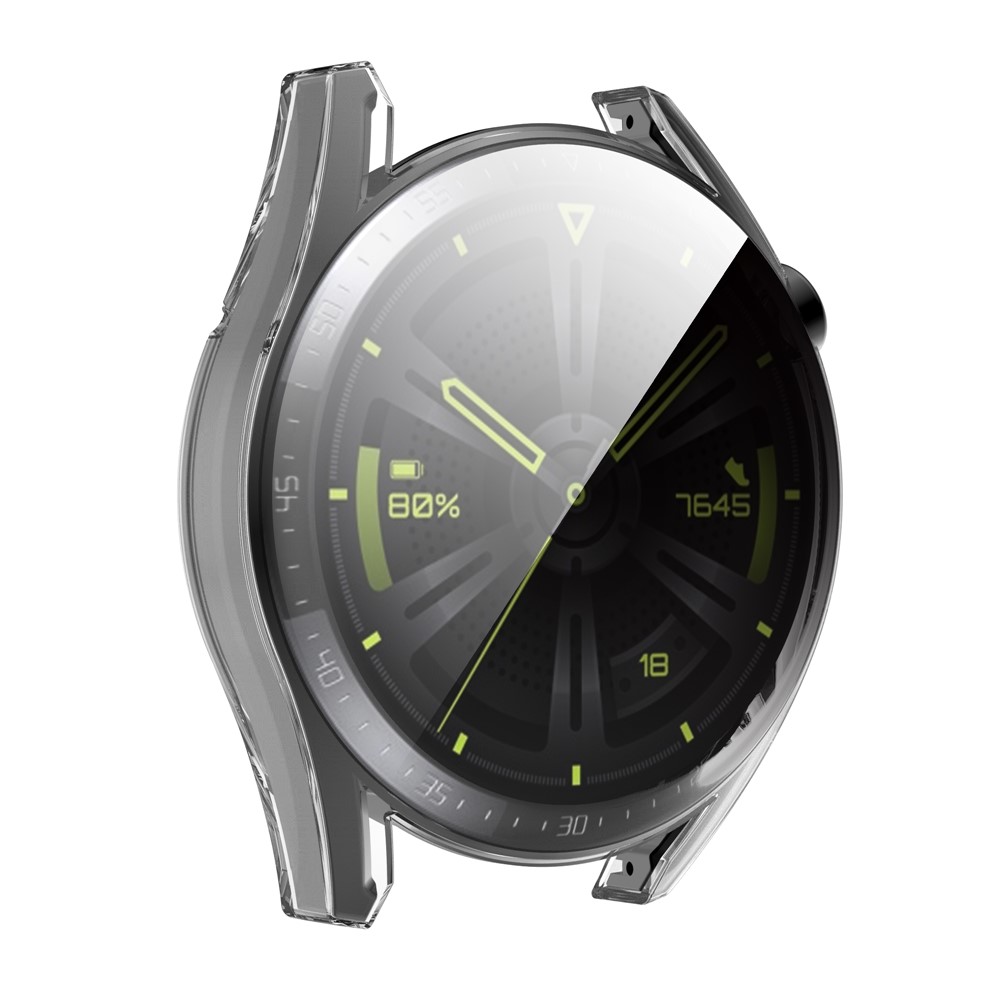 Clear Full Coverage Scratch-resistant TPU Watch Case Protective Cover for Huawei Watch GT 3 42mm - Transparent White-12