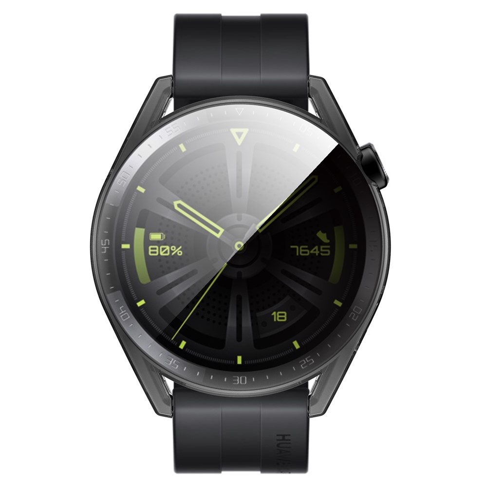 Clear Full Coverage Scratch-resistant TPU Watch Case Protective Cover for Huawei Watch GT 3 42mm - Transparent White-13