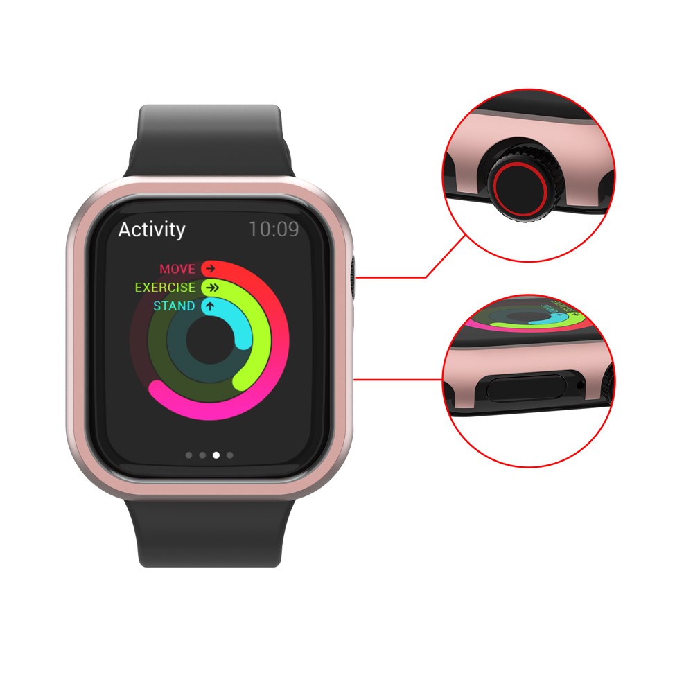 Aluminium Alloy Watch Case Frame Cover for Apple Watch SE 40mm / Series 6/5/4 40mm - {Color}-3