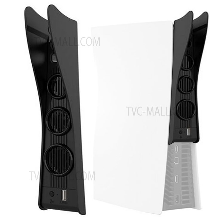 IPEGA PG-P5017 for PS5 Game Console Radiator Multi-function Cooling Fan Headset Hanger-1