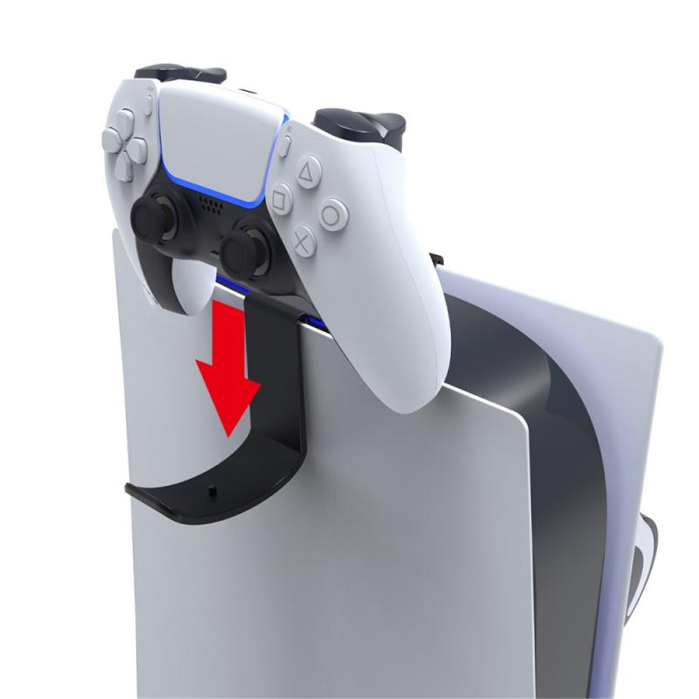 IPEGA PG-P5022 2Pcs Wall Mount Holder Bracket Hanger Storage Stand for PS5 Console Controller Headset Support-7