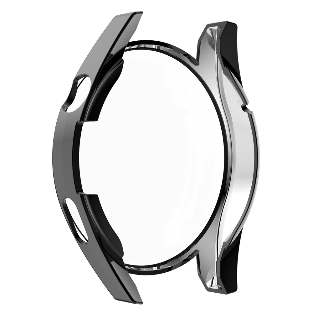 Full Coverage Soft TPU Shockproof Electroplated Watch Protective Case for Huawei Watch GT 3 46mm - Black-4
