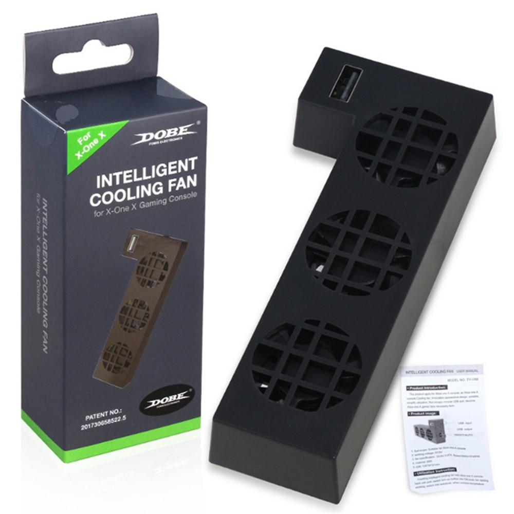 DOBE TYX-1769 For Xbox One X Cooling Fan Game Console Rear Radiator Temperature Control Fan-9