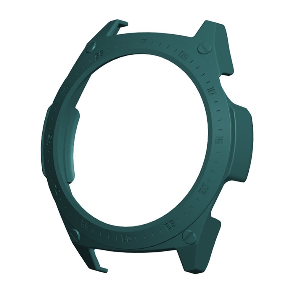 For Huawei Watch GT 3 46mm Quick Release Watch Case Sports Watch Case Protector with Dial Plate - Blackish Green-3