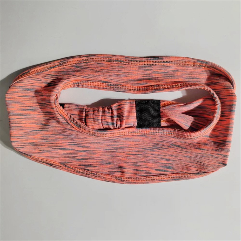 Breathable Sweatband Face Mask for Oculus Quest 2 HTC Vive Virtual Reality Glasses Accessories - Orange/Grey Stripes-2
