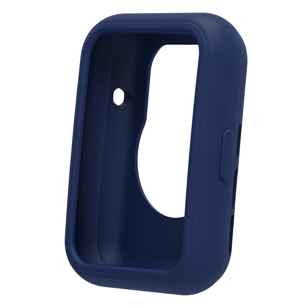 For Huawei Watch Fit 2 Anti-Drop Watch Case Precise Cutout Silicone Watch Cover - Midnight Blue-4