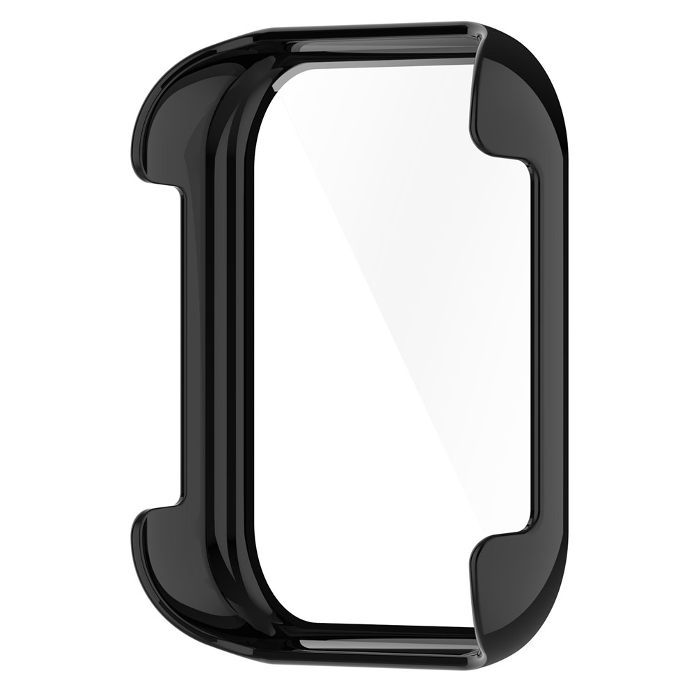 For Oppo Watch 2 42mm Tempered Glass Screen Protector Watch Case Anti-drop Hard PC Cover - Black-4